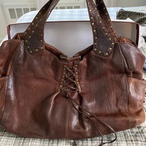 COPY - Kooba brown leather shoulder bag